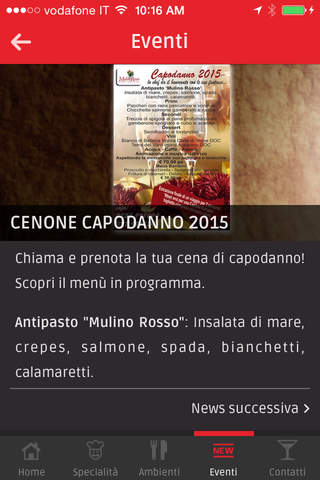 Ristorante Mulino Rosso screenshot 4