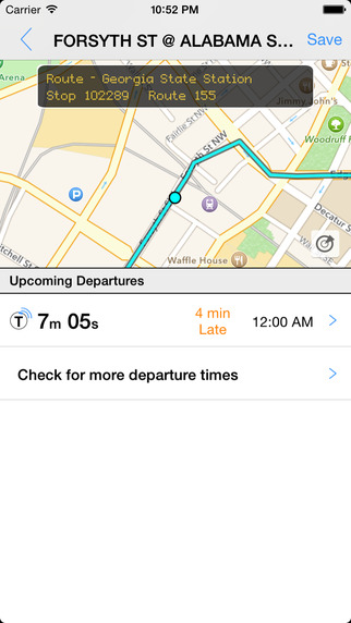 Transit Tracker - Atlanta MARTA