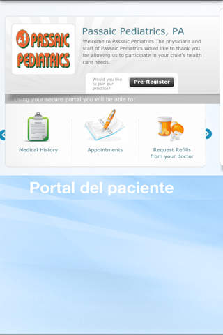 Passaic Pediatrics Spanish screenshot 3