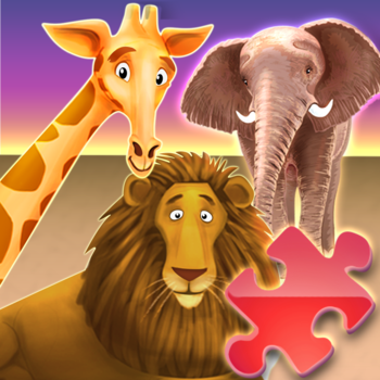 Animal Zoo Puzzles - My First Words LOGO-APP點子