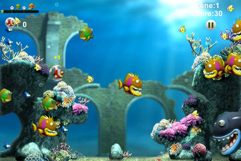 My Hungry fish mania : Fast hunt to eat & Don’t die adventure game! screenshot 4