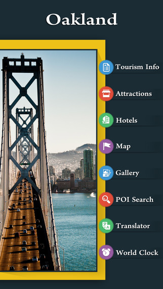 【免費旅遊App】Oakland City Travel Guide-APP點子