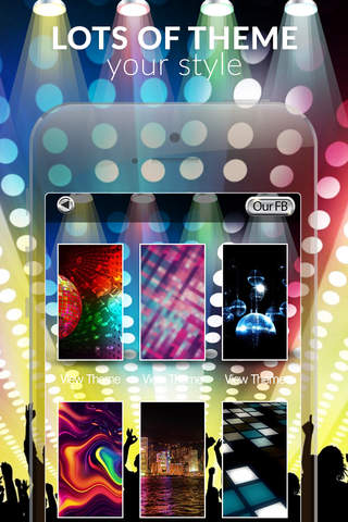 Disco Gallery HD – Color Effects Retina Wallpapers , Themes and Backgrounds screenshot 2