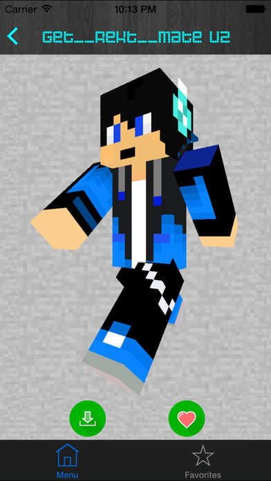 Screenshots of Boy Skins for Minecraft PE (Pocket Edition) - Free Skins App for MCPE PC for iPhone