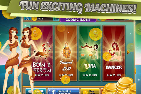 Zodica Slots - Free Zodica Slots Machine Game with BIG HIT JACKPOT! screenshot 2