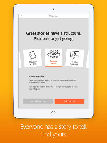 【免費生產應用App】Adobe Voice – Show your story-APP點子