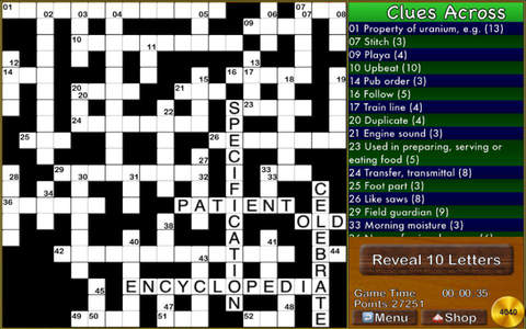 Multiplayer Crossword Puzzle screenshot 3