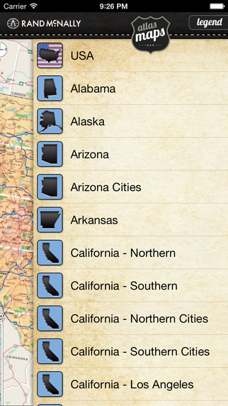 【免費交通運輸App】Rand McNally Road Atlas-APP點子