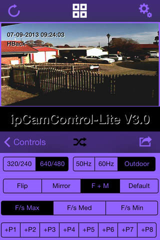 ipCamControl-Lite screenshot 2