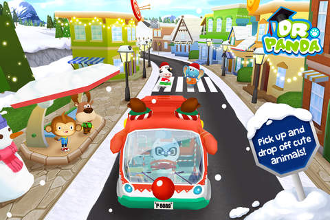 Dr. Panda's Bus Driver: Christmas screenshot 3