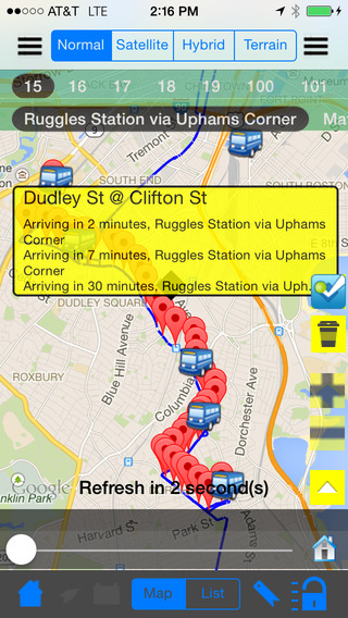 【免費交通運輸App】MBTA Instant Bus Finder + Places Around + Street View + Nearest Coffee Shop + Share Bus Map Pro-APP點子