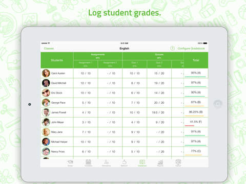 【免費教育App】TeacherKit - Class Organizer, Teacher Planner, Gradebook, Assignment List, Attendance and Student 's Grade-APP點子