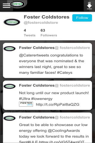 Foster Coldstores Official App screenshot 3