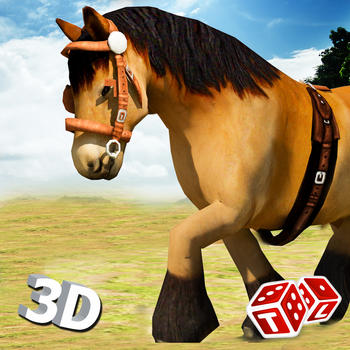 Wild Horse Run Simulator 3D - Real Jockey Riding & Jumping Simulation App in Mountains LOGO-APP點子