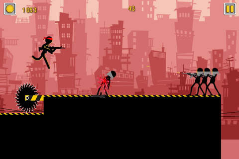 'Angry Stickman Assassin - eXtreme Combat Warfare Sniper Shooting Games screenshot 4