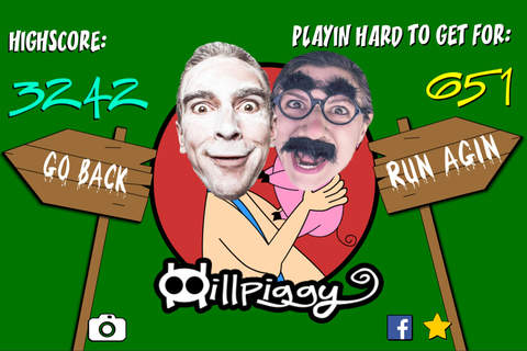 HillPiggy me - game where you put your face on Billy or Piggy to make it cool & funny screenshot 3