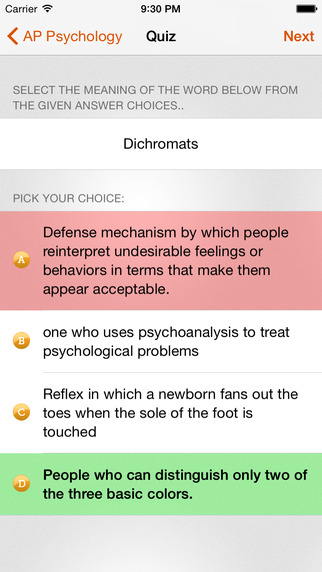 【免費教育App】AP Psychology-APP點子