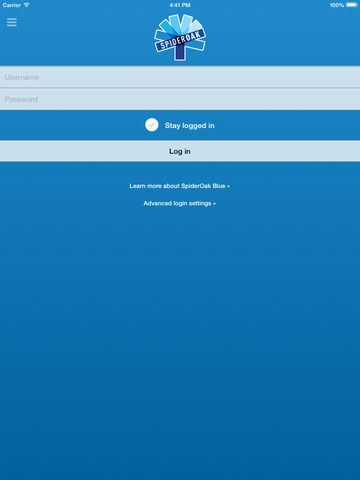 【免費生產應用App】SpiderOakBlue-APP點子