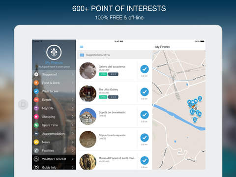 【免費旅遊App】Florence Travel Guide with Offline Map-APP點子