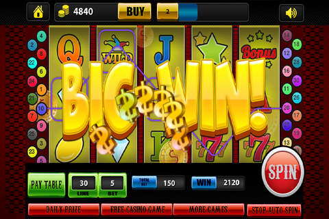 Classic Las Vegas Casino Games House of Slot Machine Bonanza Pro screenshot 2
