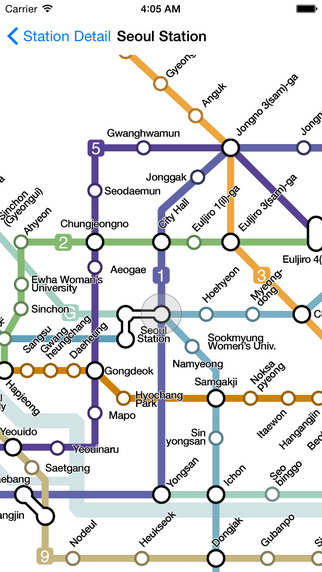 【免費交通運輸App】Seoul City Metro Lite - Seoul, South Korean Subway Guide-APP點子