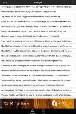 Hanukkah Images & Messages / Free Messages / Latest Messages screenshot 3