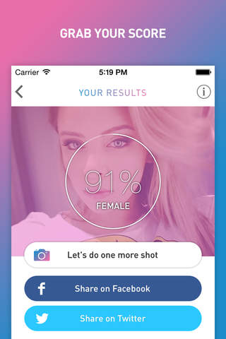 FaceFacts Gender screenshot 2