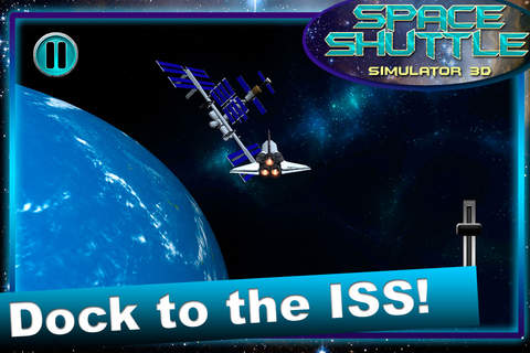 Space Shuttle Flight Simulator 3D Full screenshot 2