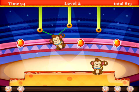 Crazy Circus Monkey - Balloons Going Bananas! - Pro screenshot 2