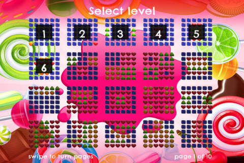 Mind Pop - FREE - Slide Rows And Match Colored Candy Puzzle Game screenshot 2
