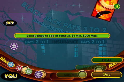 21 Wicked Rich Witch-es in Wonderland Blackjack Games - Play Hit & Crack Lucky Jackpot Casino Pro screenshot 4