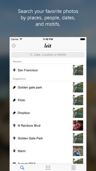 【免費攝影App】Leit: A scattered carousel album aggregator-APP點子