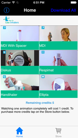 Asthma Inhaler Videos