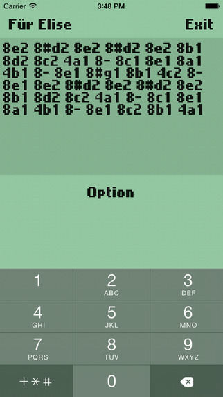 Nokia composer monophonic ringtone oldstyle