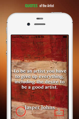 Paintings HD Wallpaper for Jasper Johns and His Inspirational Quotes Backgrounds Creator screenshot 4