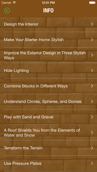 【免費書籍App】Building Guide for Minecraft - Houses and Home Building Tips!-APP點子