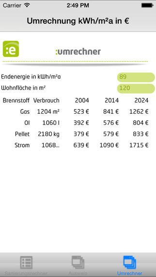 【免費商業App】Energie- und Sanierungsrechner-APP點子
