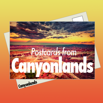 Postcards from Canyonlands LOGO-APP點子