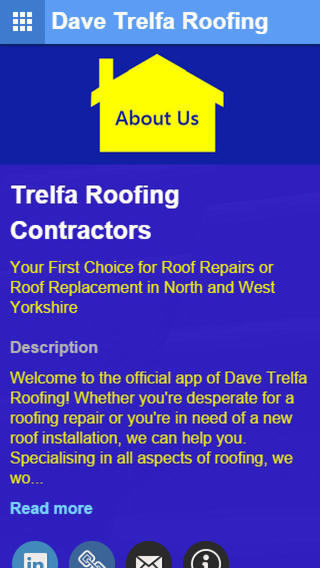 【免費商業App】Dave Trelfa Roofing-APP點子