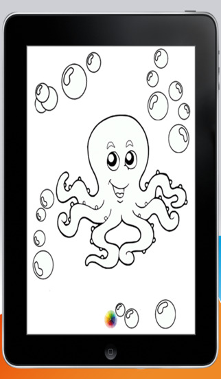 【免費遊戲App】Coloring Book Sea Animals-APP點子