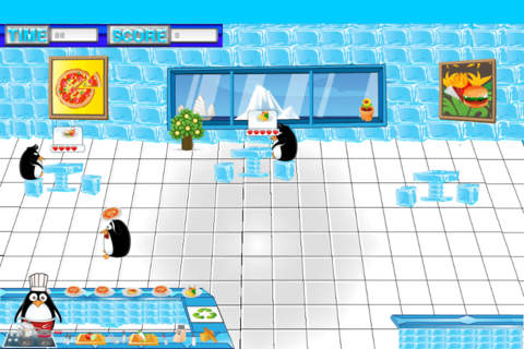 Club Restaurant Penguin Cheff - Inside Cook Game for Kids screenshot 2