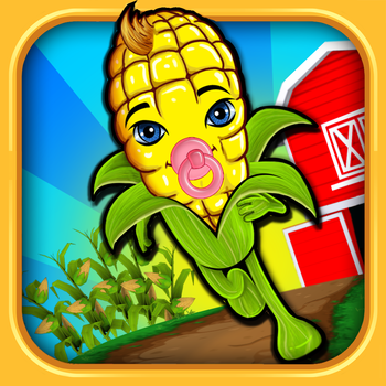 ``Baby Corn Run 3D Farm Race - Real Vegetable Endless Runner Dash Racing Free by Top Crazy Games LOGO-APP點子