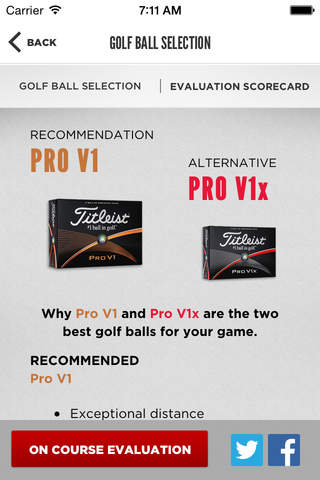Titleist Golf Ball Fitting screenshot 3