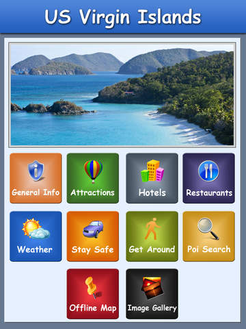 【免費旅遊App】Virgin Islands-USA Offline Map Travel Guide-APP點子