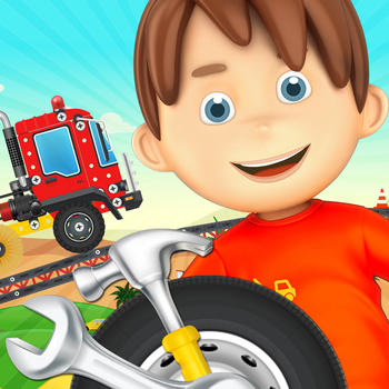Truck Simulator, Builder Game & Car Driving Test Sim Games for Toddlers and Kids Free 遊戲 App LOGO-APP開箱王