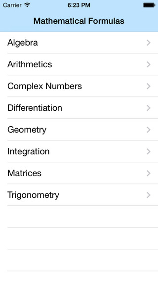 【免費教育App】Mathematical Formulas-APP點子