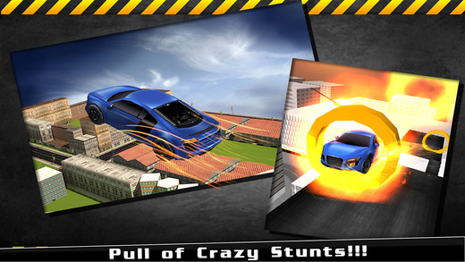 【免費遊戲App】Crazy Stunt Car Driver Simulator 3D-APP點子