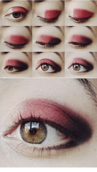 【免費生活App】Eye Makeup Step By Step-APP點子