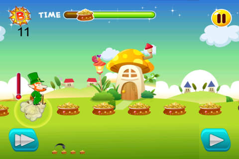 St. Patrick's Day Leprechaun Leaping Over Prize Gold Game PRO screenshot 3