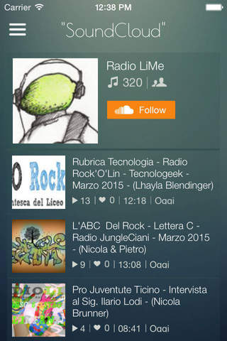 Radio LiMe screenshot 2
